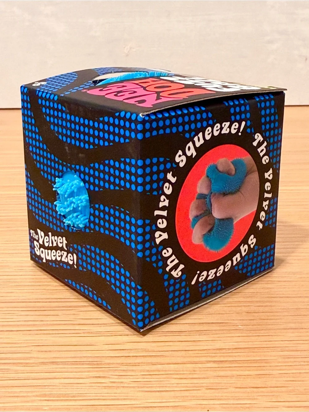 Blue Needoh Fuzz Ball Wonder Waves